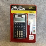 Texas Instruments Ti-30xiis Fundamental Scientific Calculator Black New Open Box. Fixed Price $9.94.