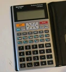 Sharp El-738 Business Financial Calculator W/ Cover. Fixed Price $15.00.