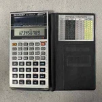 Vintage Sharp El-506slr Solar Scientific Calculator Battery Backup Made Japan. Fixed Price $55.00.