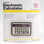 New Sealed Dyna-tone Electronic Calculator Credit Catd Size Case Retro 80's. Fixed Price $15.99.