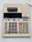 Sharp El-1197h Electronic 10 Digit Printing Calculator Roll Holder Missing. Fixed Price $19.99.