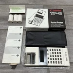 Canon Tp-8 Pocket Printer Calculator With Box, Manual, Case, And Accessories. Fixed Price $19.95.