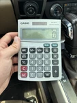 Casio Ms-80tv Two Way Power Solar Desktop Calculator - Tax. Fixed Price $15.00.