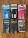 Bulk Lot: 3 Ti-30x Iis (blue, Pink, Navy), Ti-36x Solar, 2 Casio Models Fx-300w. Fixed Price $17.76.