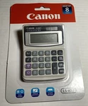Canon Ls-82z Minidesk Handheld Calculator 8-digit Desktop Lcd- Solar And Battery. Fixed Price $14.47.
