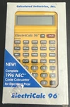 Nos Vintage Electricalc 96 Nec Electrical Code Calculator Volts Watts Amps Kw. Fixed Price $25.49.