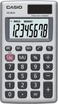 Casio Hs-8va Mini 6-function Calculator Large 8-digit Lcd Display Solar Power. Fixed Price $6.60.