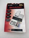 Sharp El-1197piii Heavy Duty Printing Calculator 12-digit 2-color Open Box. Fixed Price $66.00.