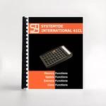 Systemyde Hewlett Packard Hp 41cl Calculator Functions Manual. Fixed Price $25.00.