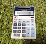 Vintage Panasonic Je-407u Calculator Solar Tested 8 Digits. Fixed Price $7.99.