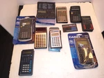 Vintage Calculator Mix Lot 10pcs Texas Instument Sharp Casio Works + More. Fixed Price $50.00.