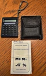 Rare Working Vintage Miniature Key Ring Calculator - Taiwan Needs Battery. Fixed Price $9.95.