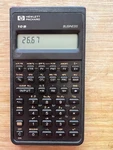 Vintage Hewlett Packard 10b 1987 Calculator, Button Batteries Included. Fixed Price $29.95.
