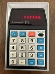 Vintage Unisonic 911l Calculator With Sleeve, Tested And Working, Made In Japan. Fixed Price $20.00.