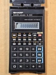 Sharp El-531h Vintage Pocket Scientific Calculator Working Well W/case. Fixed Price $7.00.