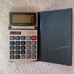 Vintage Radio Shack Calculator Ec-234 Dual Powered Tilt Display W/ Case. Fixed Price $22.00.