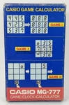 Casio Mg-777 Calculator Game Clock Handheld Watch Vintage1980s New In Box. Fixed Price $293.40.