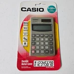 Casio Sl-300ve-s Solar Handheld Calculator - Silver And Black. Fixed Price $20.00.