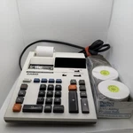 Retro Vintage Casio Fr-1211 Electronic Printing Calculator W/ 3 Paper Rolls. Fixed Price $16.25.