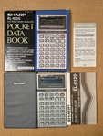 Sharp El-6120 Pocket Data Book Electronic Calculator - Mint In Box. Fixed Price $12.00.