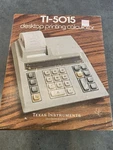 Vintage Texas Instruments Ti-5015 Electronic Printing Calculator W/ Manual, Box. Fixed Price $15.88.