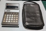 Vintage 1973 Sanyo Cx-2105 Calculator, Gas Discharge Display. Fixed Price $30.00.