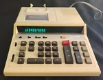 Vintage Sharp Compet Cs-1181 Adding Machine. Fixed Price $30.00.