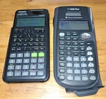 Texas Instruments Ti-36x Pro & Casio Fx-300es Plus Solar Calculators Tested. Fixed Price $20.25.