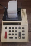 Vintage Sharp Elsi Mate Electronic Printing Calculator El-1058 Works, Needs Ink. Fixed Price $25.49.