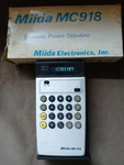 Ultra Rare Vintage Miida Mc 918 Calculator Tested And Working Japan Original Box. Fixed Price $39.90.