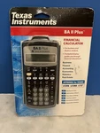 Texas Instruments Ba Ii Plus Financial Calculator Cfa Cma Exam Approved Sealed. Fixed Price $39.99.