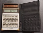 Vintage Sanyo Cx 2700 Pocket Solar Calculator - Tested & Working. Fixed Price $9.99.