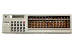 Sharp El-8048 Calculator With Japanese Abacus Soroban Tested Japan Used. Fixed Price $35.99.