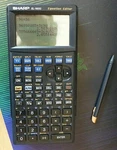 Sharp El-9650 Equation Editor In Full Working Condition From Year 2000, Free Pp. Fixed Price $100.00.