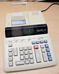 Vintage Sharp Compet Cs-4194 Digital Printing Calculator. Fixed Price $44.99.