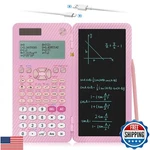 Scientific Calculators For College Students, Ipepul Pink Desktop Math Solar C. Fixed Price $41.19.