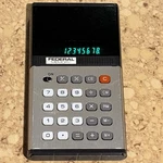 Vintage Federal Memory Electronic Calculator Made In Japan Vfd Display Working. Fixed Price $21.55.