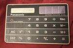 Vintage Panasonic Je-373u Solar Electronic Calculator Credit Card Tested Works. Fixed Price $18.00.