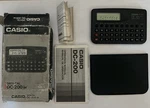 Vintage Casio Data-cal Dc-200 Bk-s Calculator Database With Box + Instructions. Fixed Price $9.99.