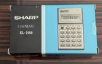 New Vintage Sharp El-208 Elsi Mate Calculator. Fixed Price $11.97.