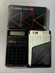 Canon Card Lc-62 Calculator Complete In Box With Manual Works Great! Nice!. Fixed Price $44.95.
