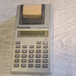 Vintage 1972 Panasonic Je-612p Handheld Electronic Printing Calculator Works. Fixed Price $19.99.