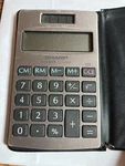 Sharp Elsi Mate Vintage El-326m Solar Tested Works With Case. Fixed Price $9.99.