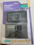 Vintage Sharp El-6520 Memo Master Electronic Organizer Calculator El-6520b. Fixed Price $41.99.