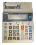 Sharp El-1801a 10 Digit Desktop Printer Calculator W/large Lcd Screen As Is!. Fixed Price $10.02.