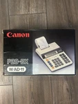 Canon P20-dx Printing Calculator Lcd Display Desktop W/ Ad-11. Fixed Price $25.00.
