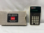 Vtg Elsi Mate Sharp El-8005 Calculator Made In Japan Tested Works. Fixed Price $14.39.
