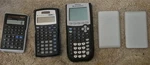 Lot - Texas Instruments Ti-84, Ti-30x Ii S, And (3) Casio Fx-260 Calculators. Fixed Price $29.95.