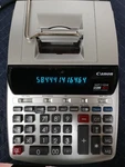 Canon Mp11dx-2 Printing Calculator Black/red Print 3.7 Lines/sec 2198c001. Fixed Price $30.00.