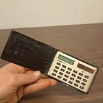 Vtg Kmc 9000b Solar Power Calculator Pocket /credit Card Size W/case Works. Fixed Price $24.99.